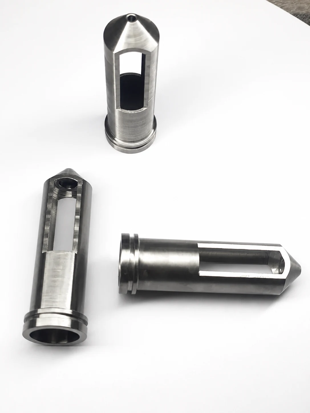Windowed precision CNC turned components for aerospace applications