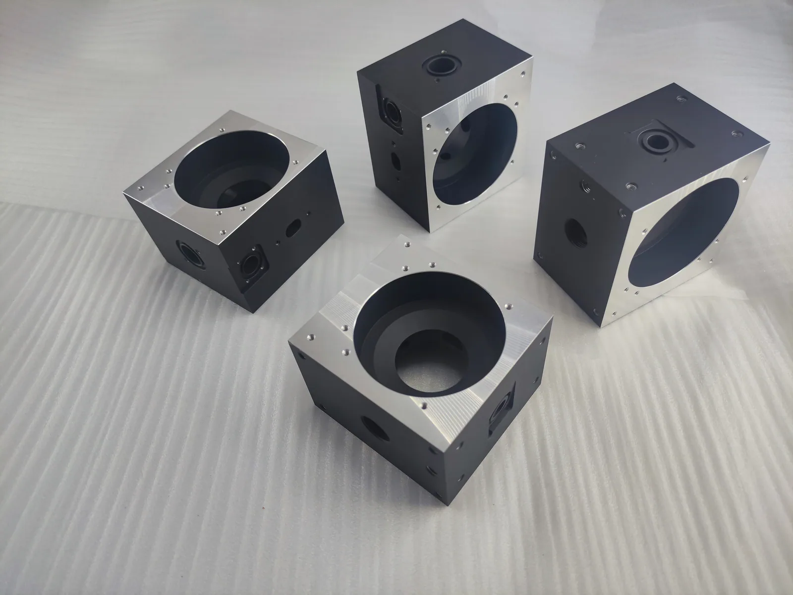 Precision wire EDM machined tooling blocks with complex internal profiles