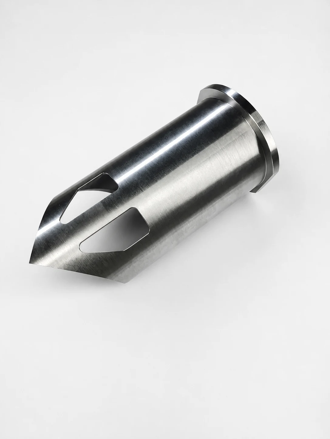 Slotted Sleeves manufactured by CNC turning